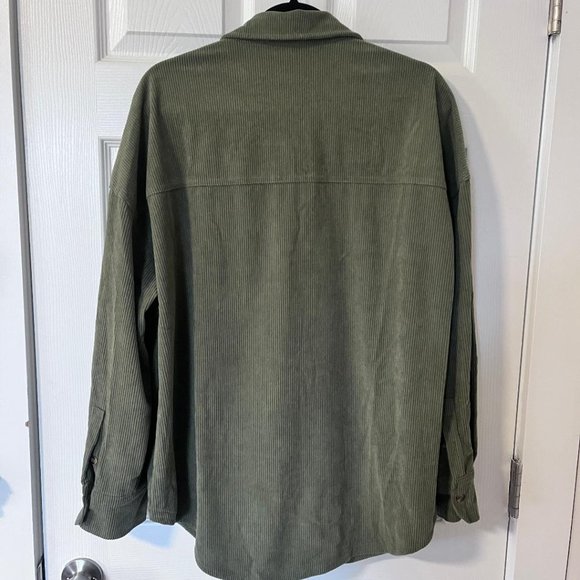 Dokotoo Womens Long Sleeved Button Down Corduroy Shirt, Extra Large (XL) - Picture 2 of 3
